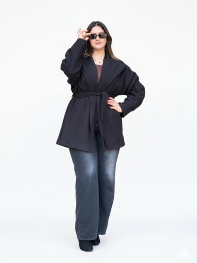 Manteau Ceinturé Éclipse